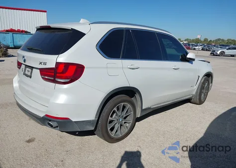 2017 BMW X5 Sdrive35I z USA, uszkodzony, nr VIN 5UXKR2C55H0U19876